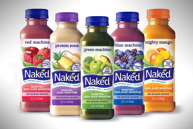 New Naked Juice Redesign Bottles