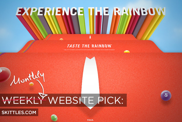 Skittle Website Adventure