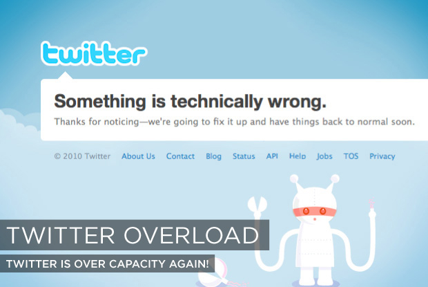 twitter over capacity